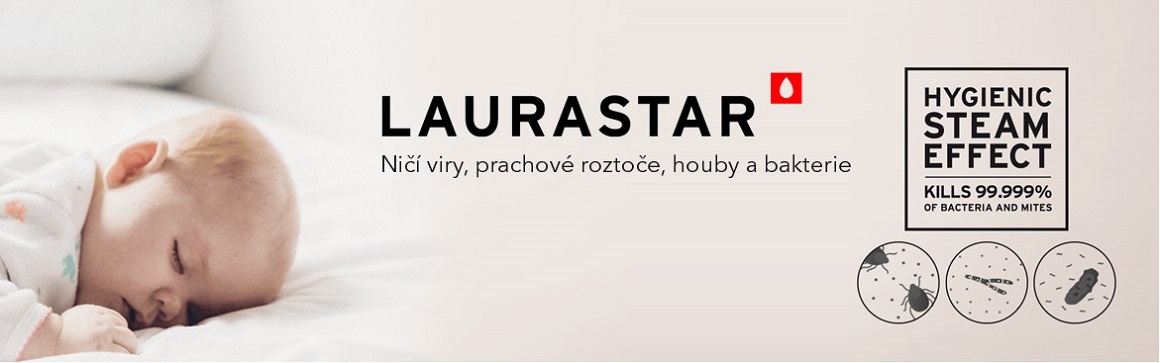 Generátory a žehlicí systémy Laurastar